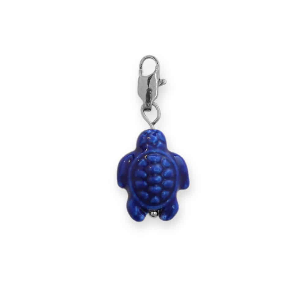 Charm (breloque) Tortue De Mer Bleue - Valeur 59€, Neuf Sans Emballage - Parfait Pour Bracelet