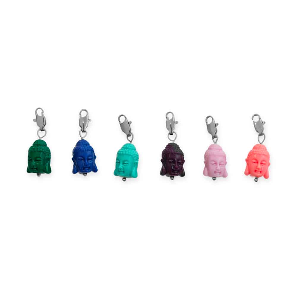 charm-bouddha-colores-argent-les-pomponnettes