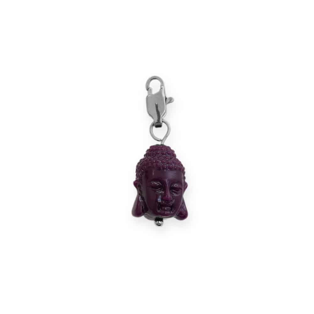 charm-bouddha-violet-argent-les-pomponnettes