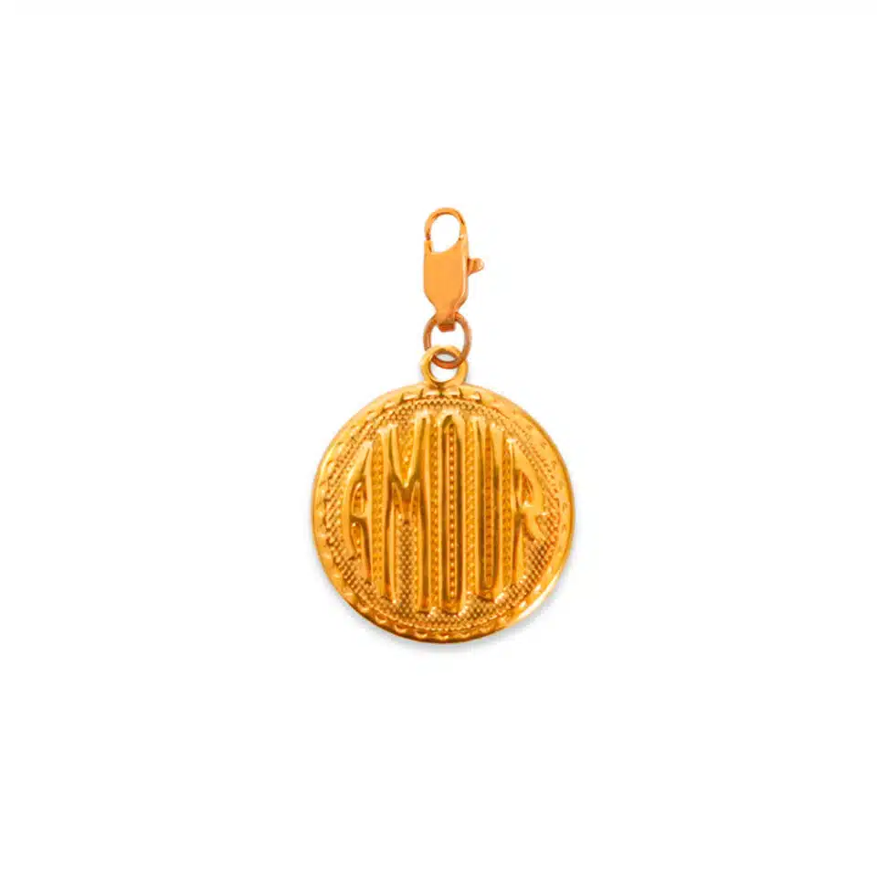 Charm Médaille Amour