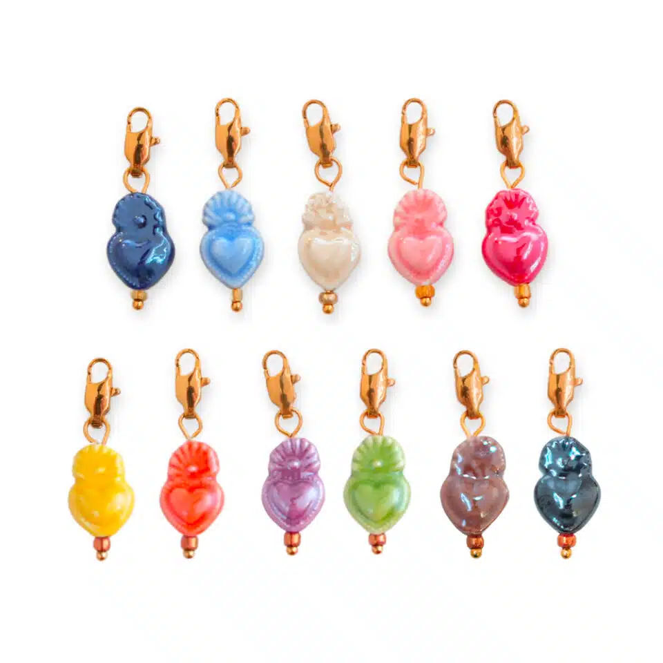 Charm Coeur Sacré Coloré