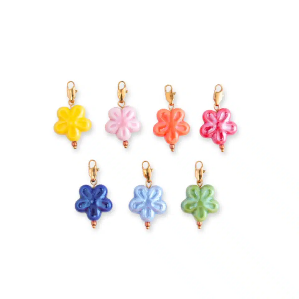 Charm Fleur Colorée