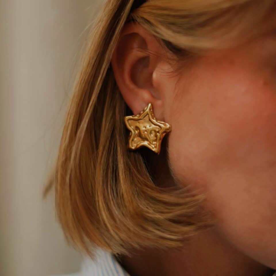 Boucles d'oreilles Étoiles