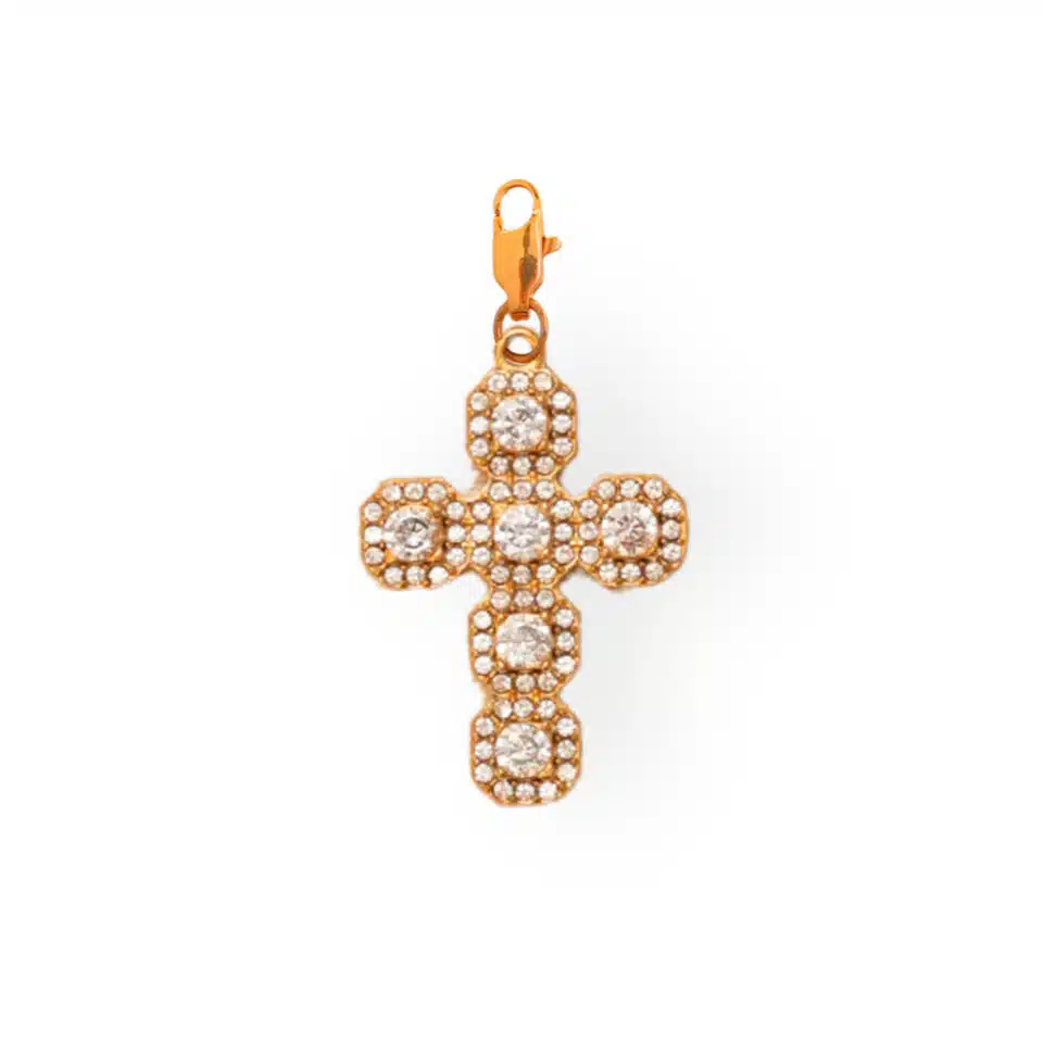 Charm Croix Diamant